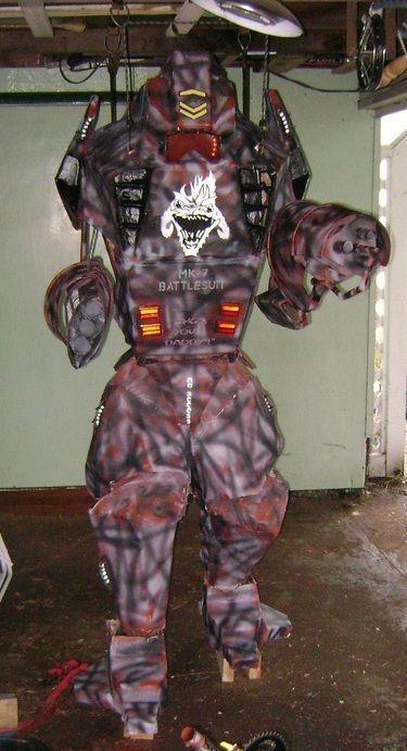 a battle mech suit DIY Project DIY Project Image