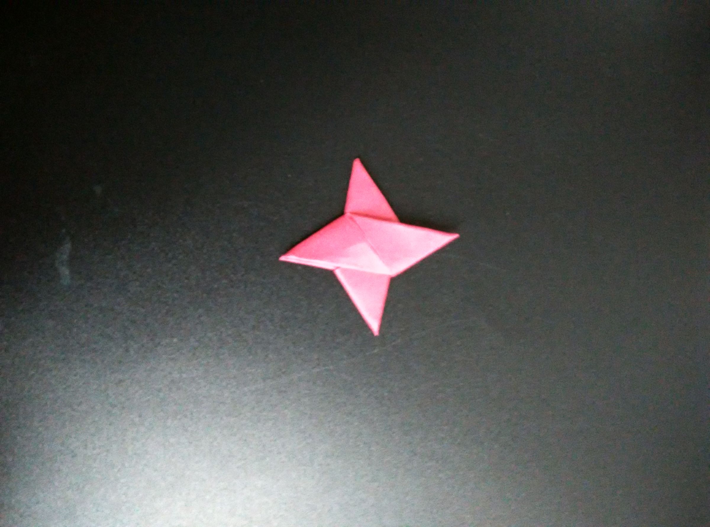 basic 4-pointed ninja star DIY Project DIY Project Image