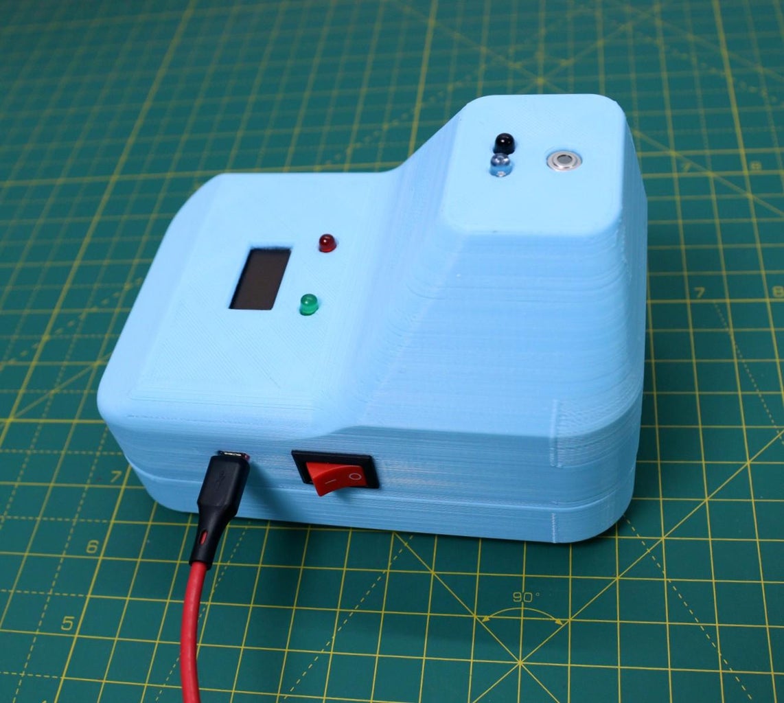 DIY Non Contact IR Thermometer V1.0 : 16 Steps (with Pictures ... Circuit Diagram