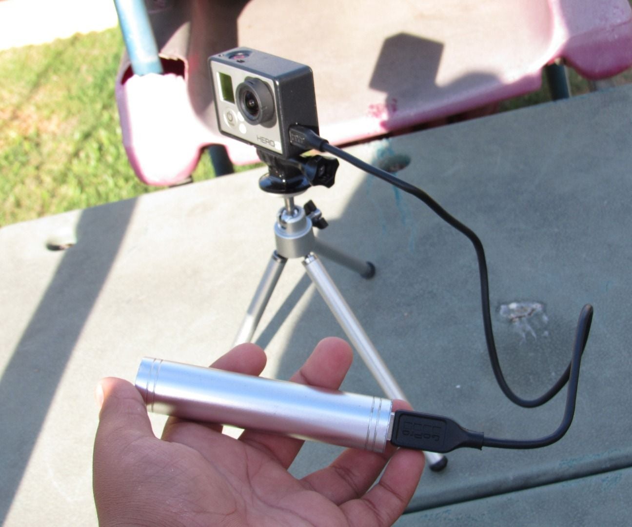 External Battery for Longer Timelapses on Gopros : 7 Steps - Instructables