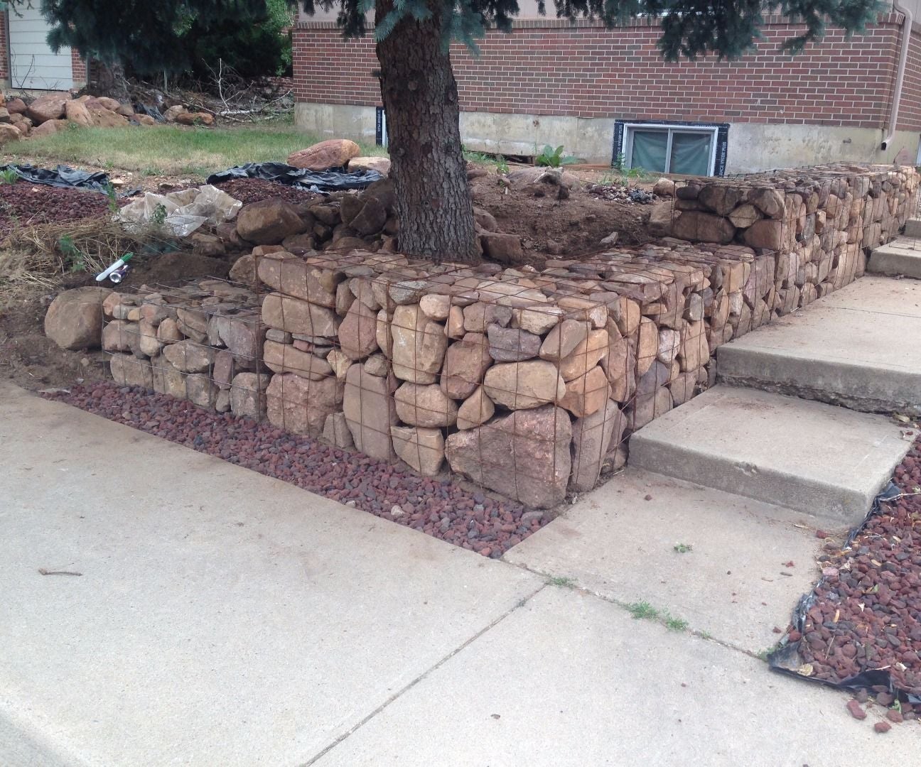 Cheap DIY Gabion Baskets 4 Steps Instructables