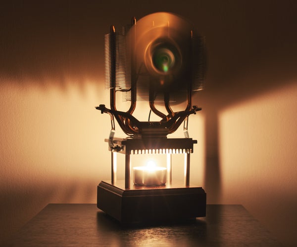 Thermoelectric Fan Powered by a Candle