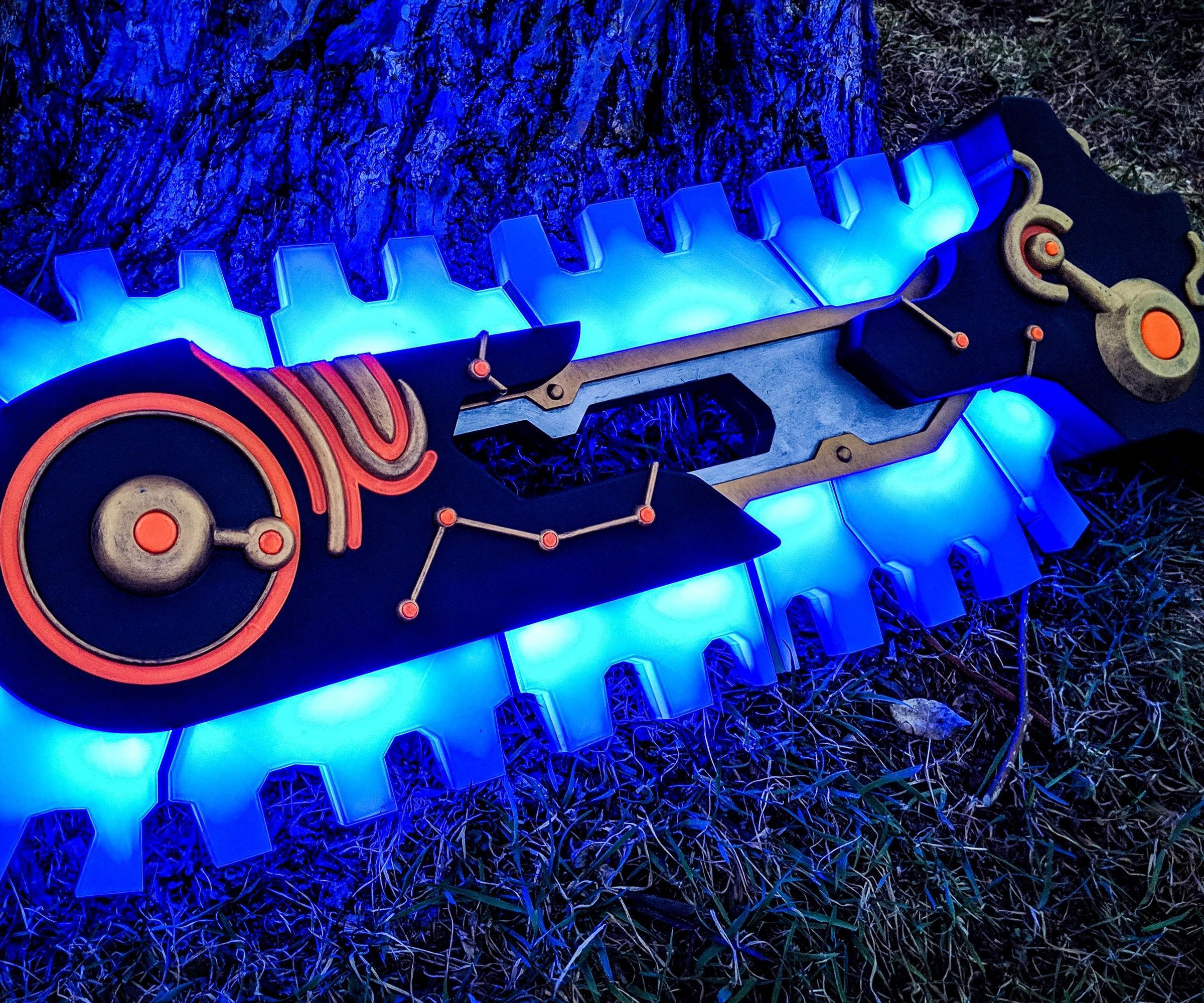ancient bladesaw - 3d printed - legend of zelda: botw DIY Project DIY Project Image