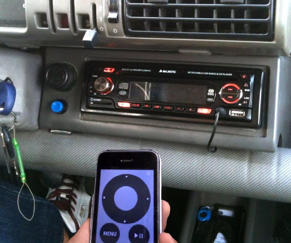 DIY guide for Add Bluetooth to your old Car-Hifi with step-by-step instructions