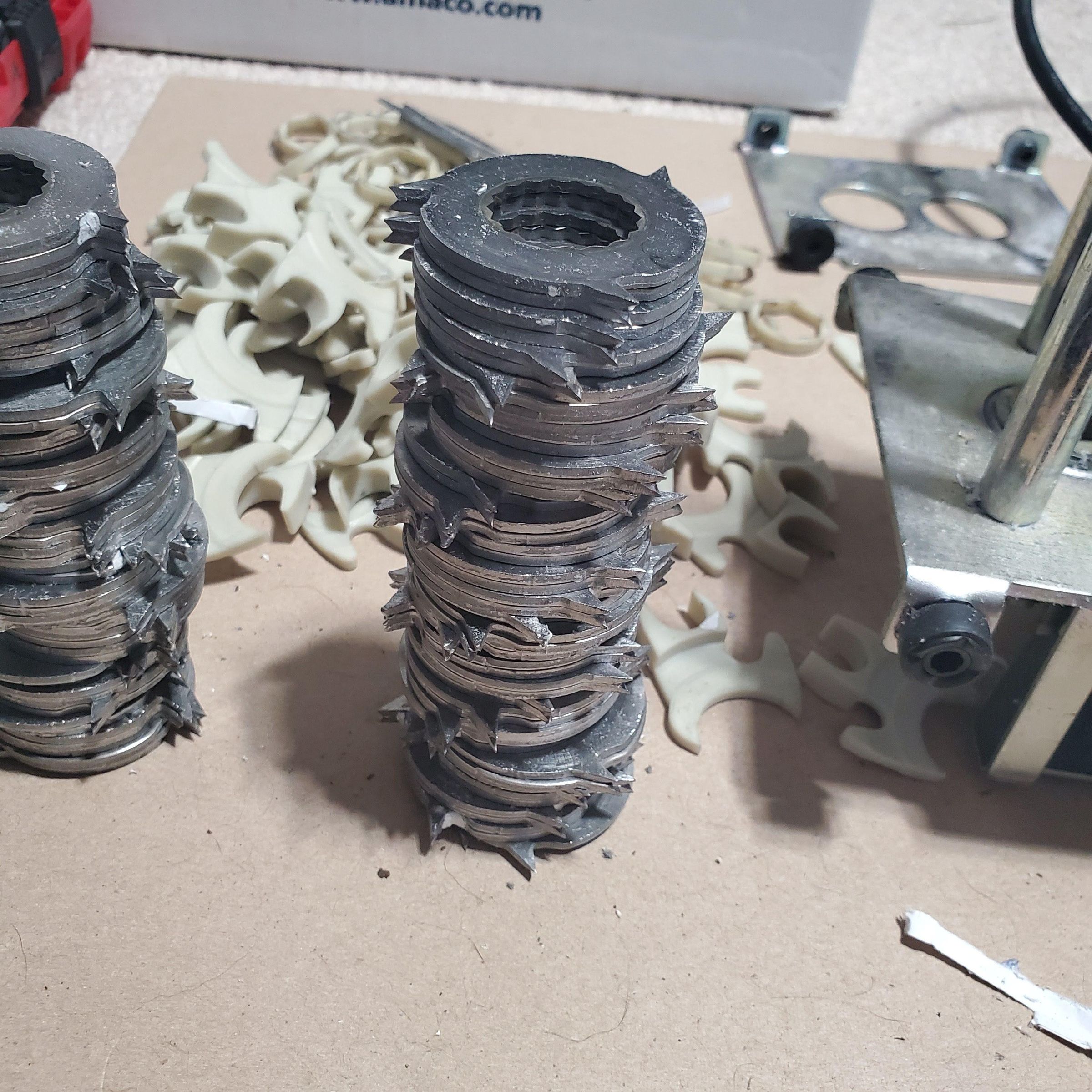 Cardboard Perforator / Shredder Machine Paper Shredder Hack 7 Steps Instructables