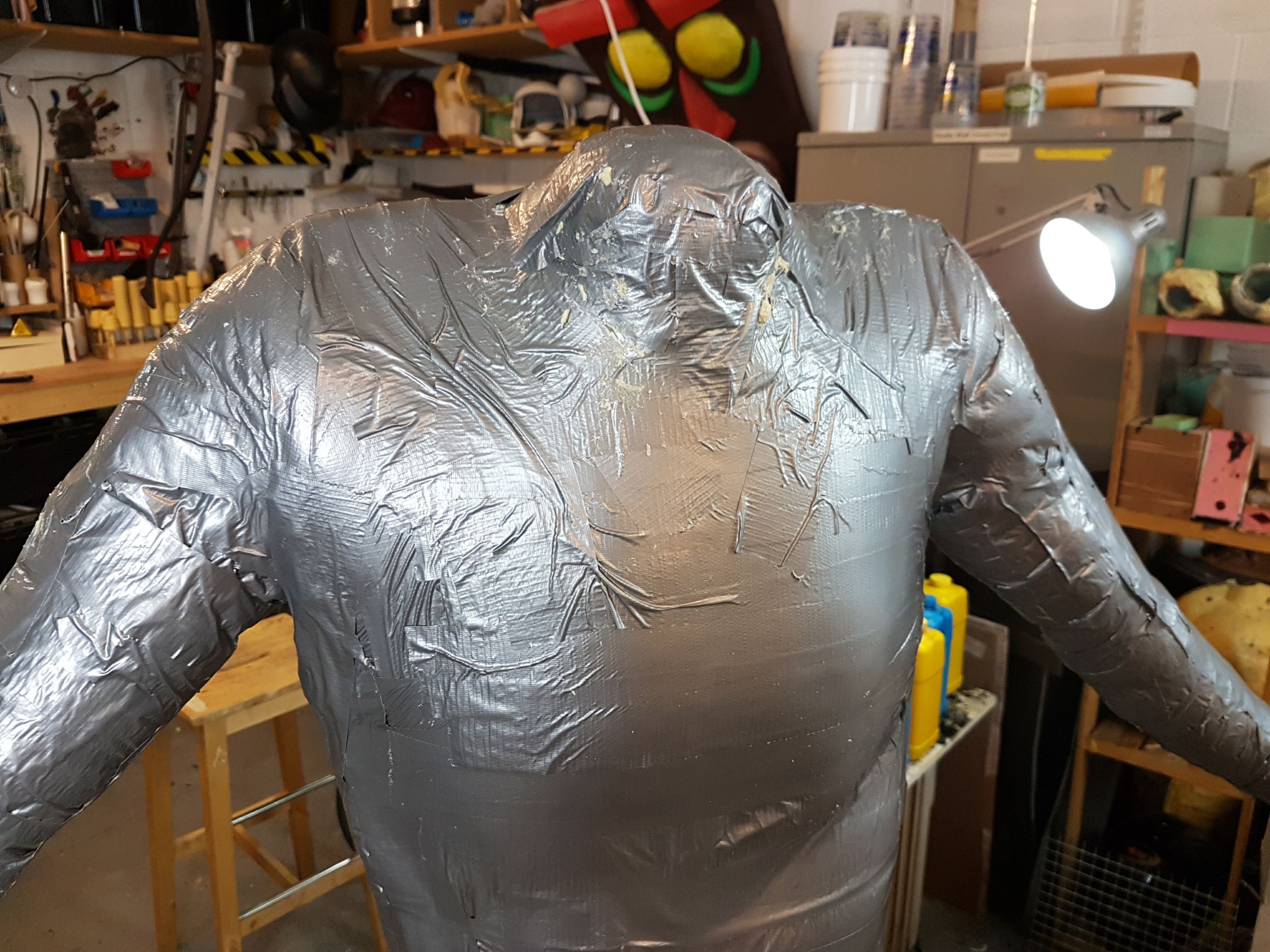Duct Tape Mannequin 8 Steps (with Pictures) Instructables