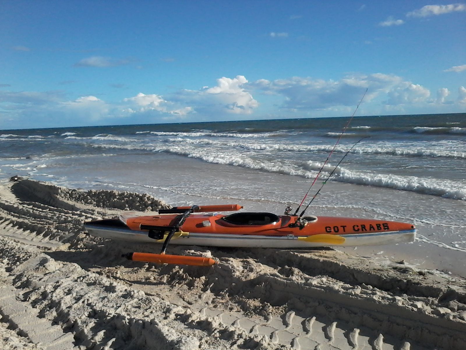 Fishing Kayak With Homemade Outriggers 7 Steps (with Pictures