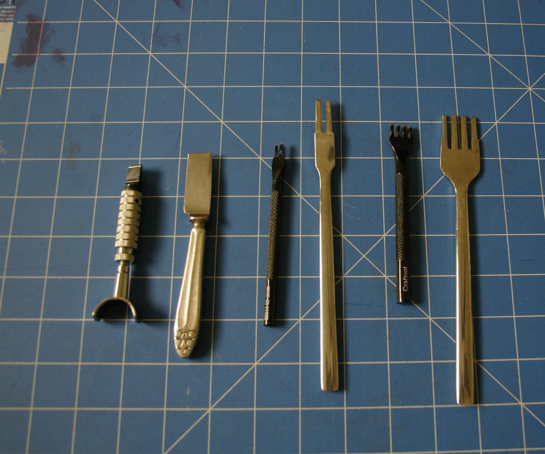 Homemade or Makeshift Tools to Make a Leather Pendant 13 Steps (with