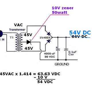 How to lower the DC voltage of a transformer. - Instructables