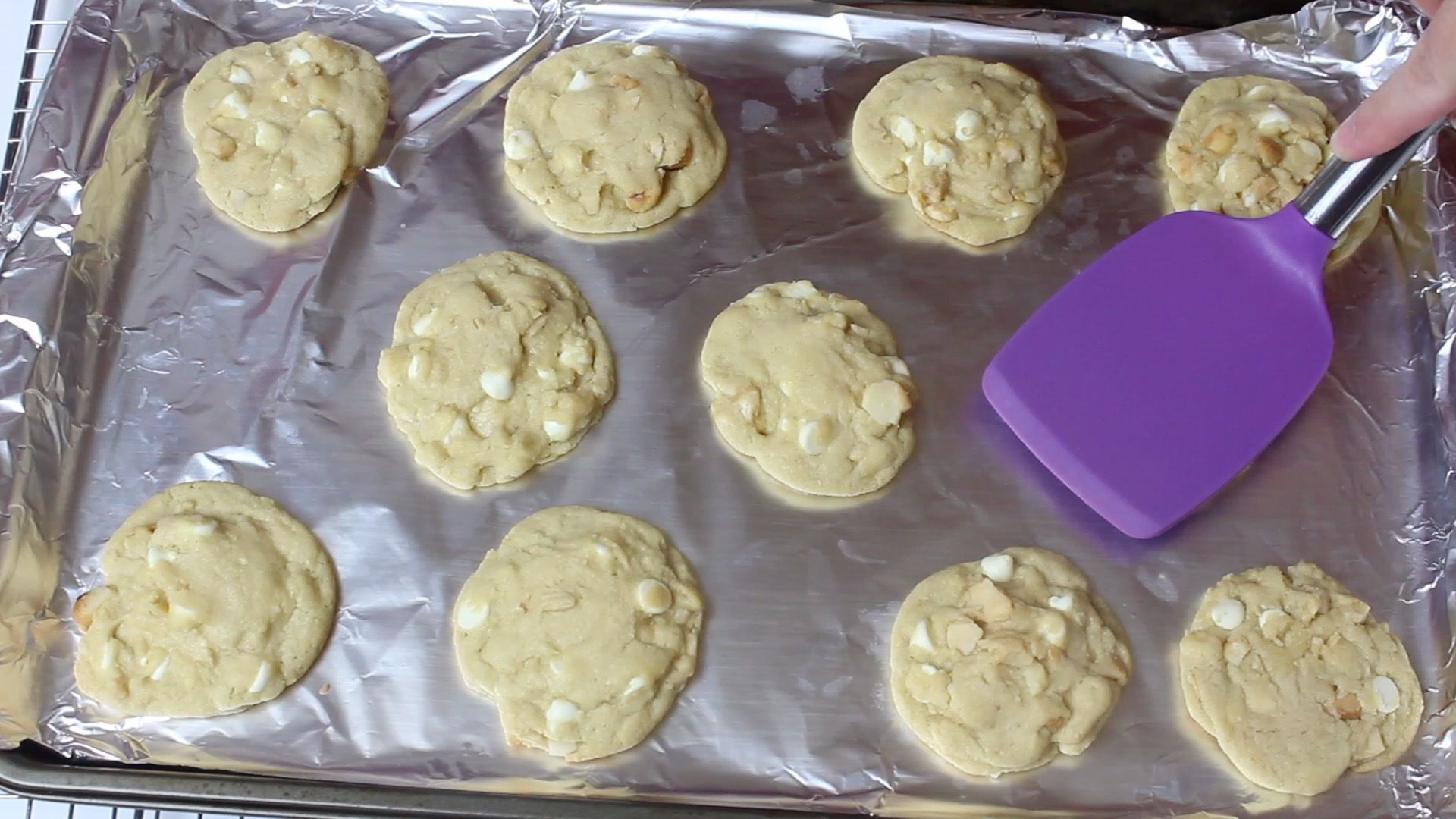White Chip Macadamia Nut Cookies (Subway Copycat Recipe) 9 Steps
