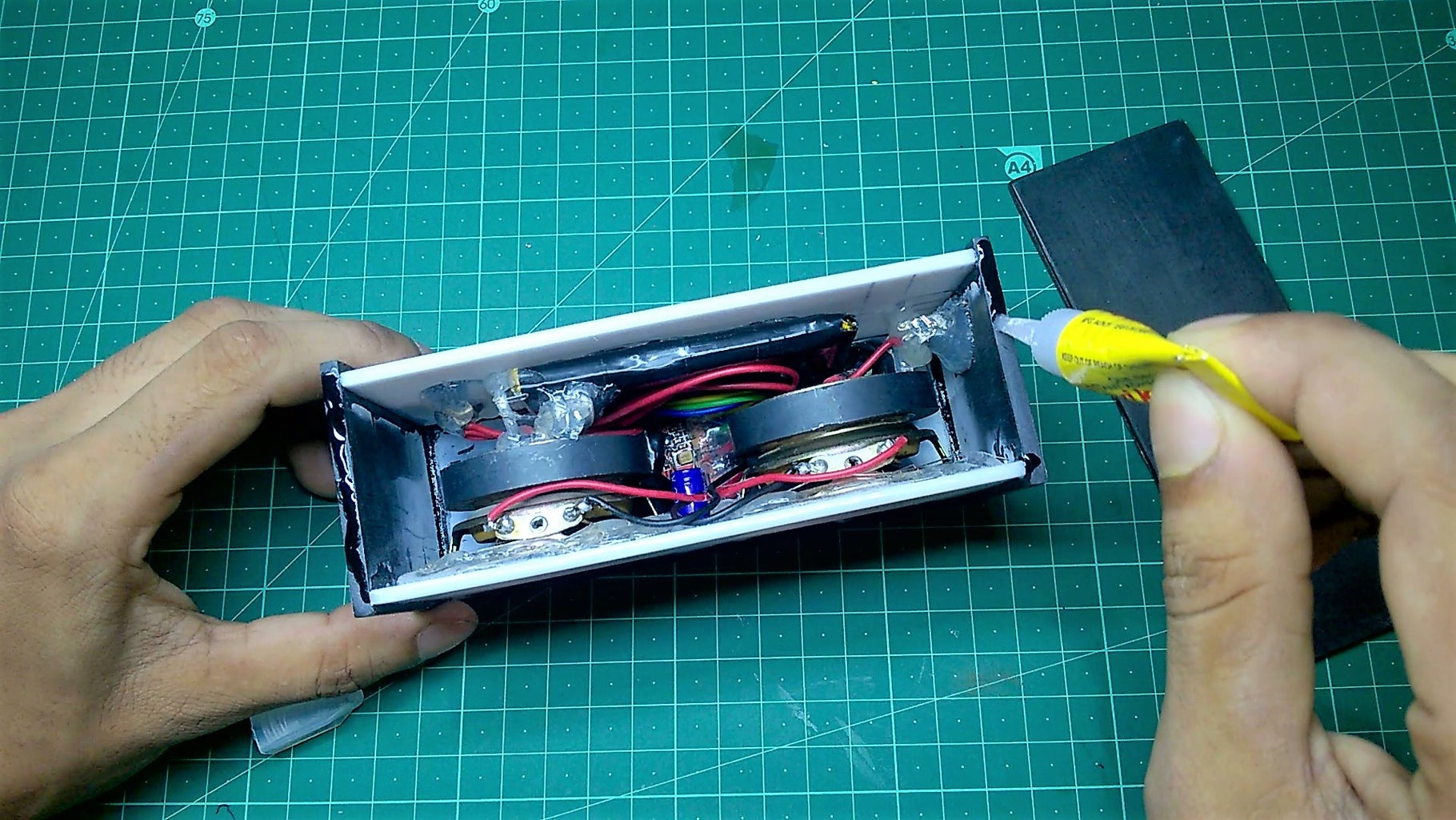 DIY Portable and Powerful Bluetooth Speaker : 11 Steps (with Pictures ... Circuit Diagram