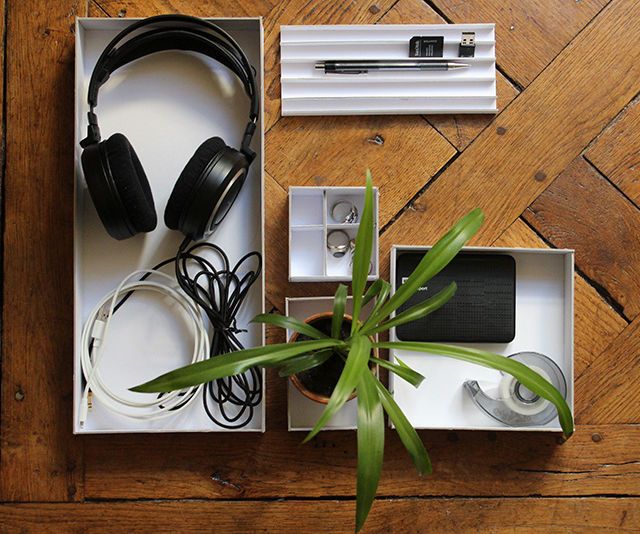 DIY guide for Cardboard desk organizer with step-by-step instructions