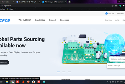 PCB DESIGNING AND FABRICATION