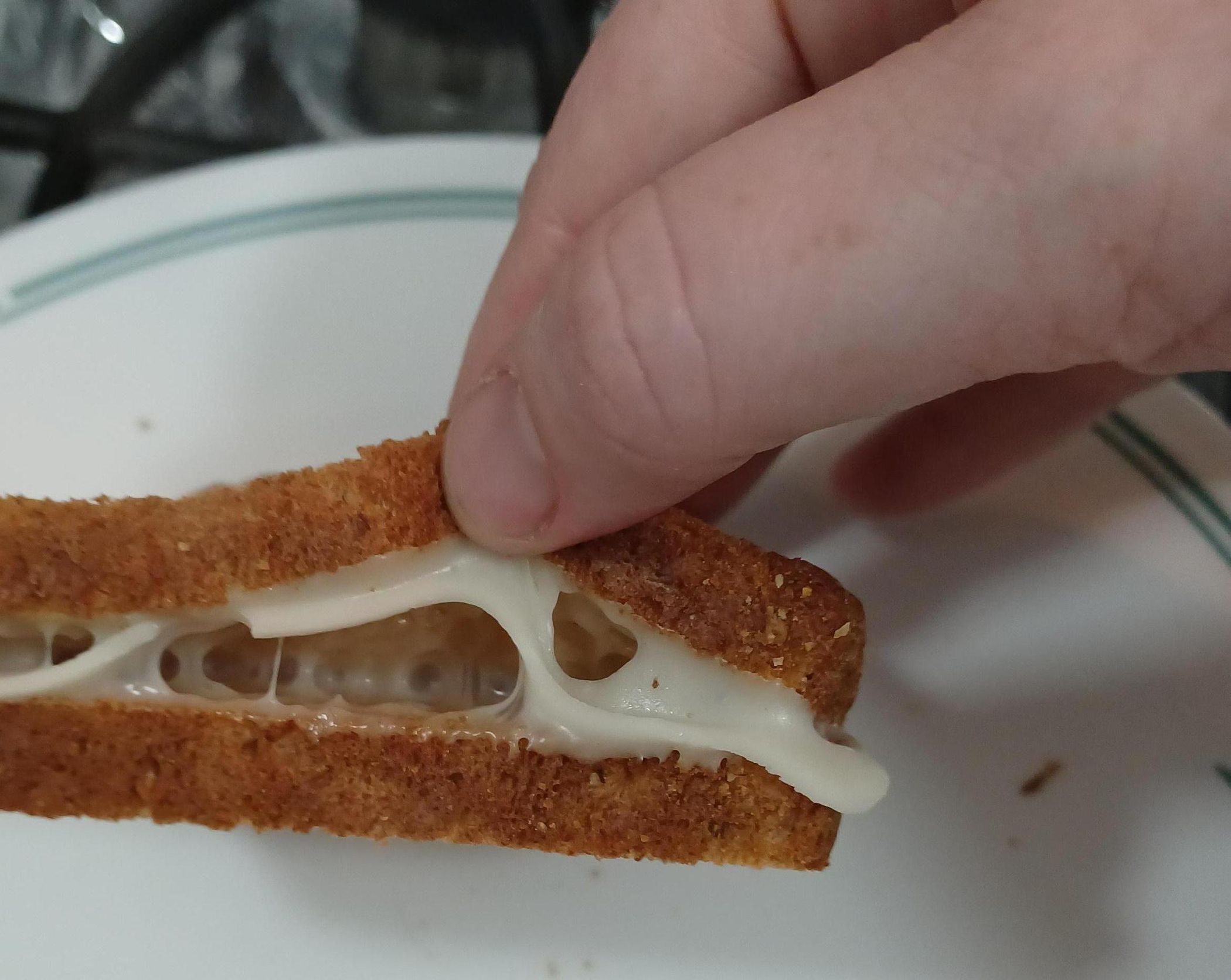 Easy Crispy Grilled Cheese Without Butter or Frying Pan 5 Steps