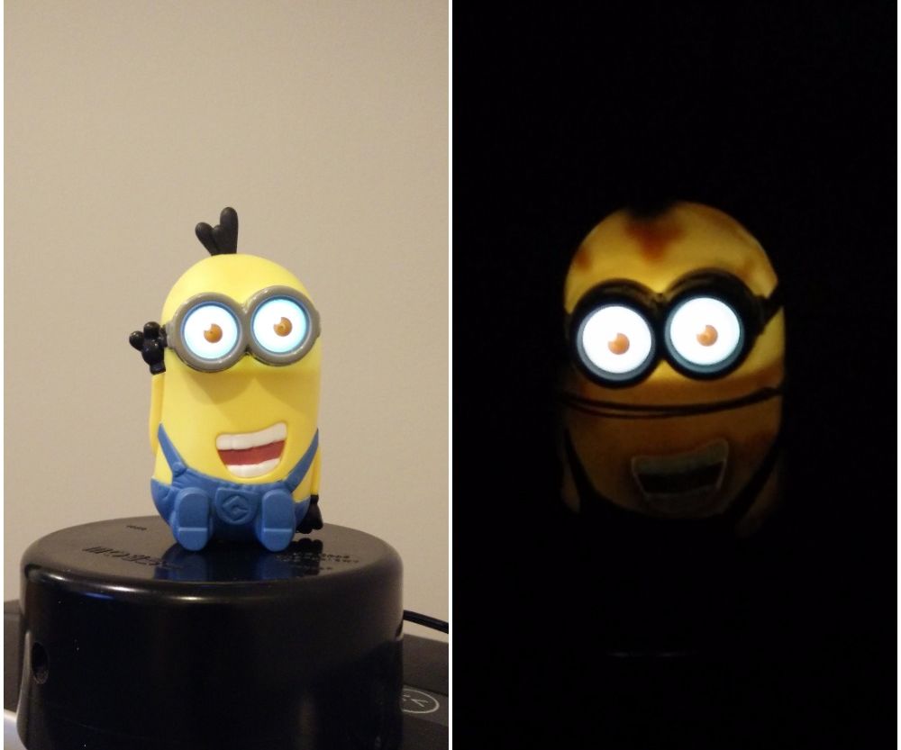 DIY Minion Night Light 4 Steps (with Pictures) Instructables