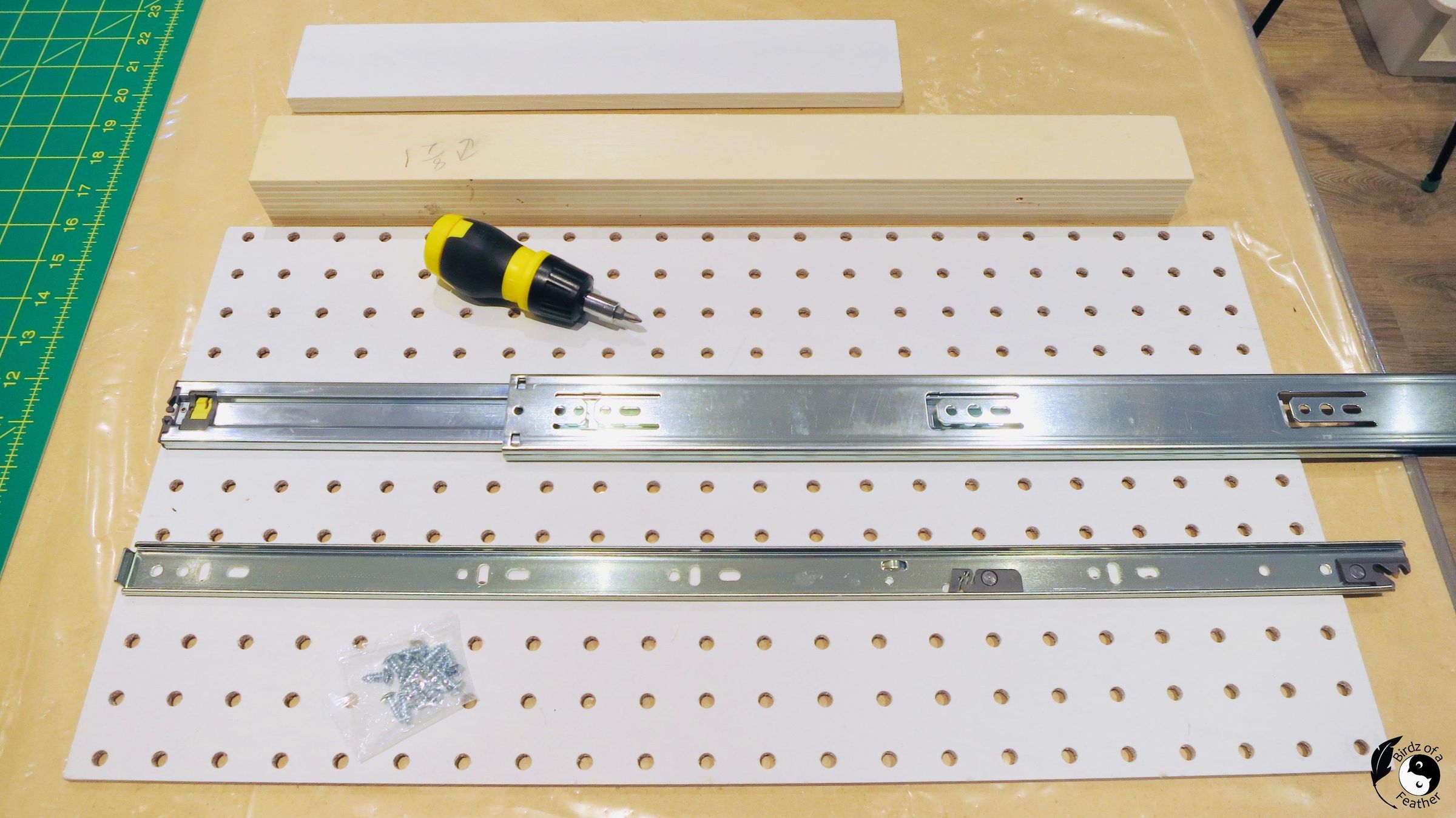 How to Make a Hidden Pegboard That Slides! 11 Steps (with Pictures) Instructables