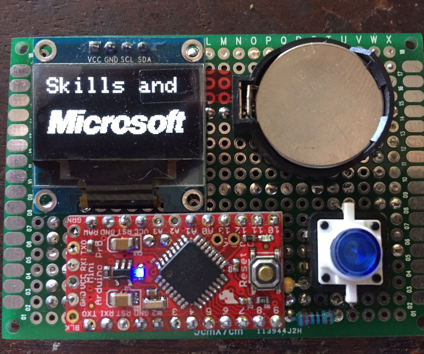 ​build a digital interactive electronic business card DIY Project DIY Project Image