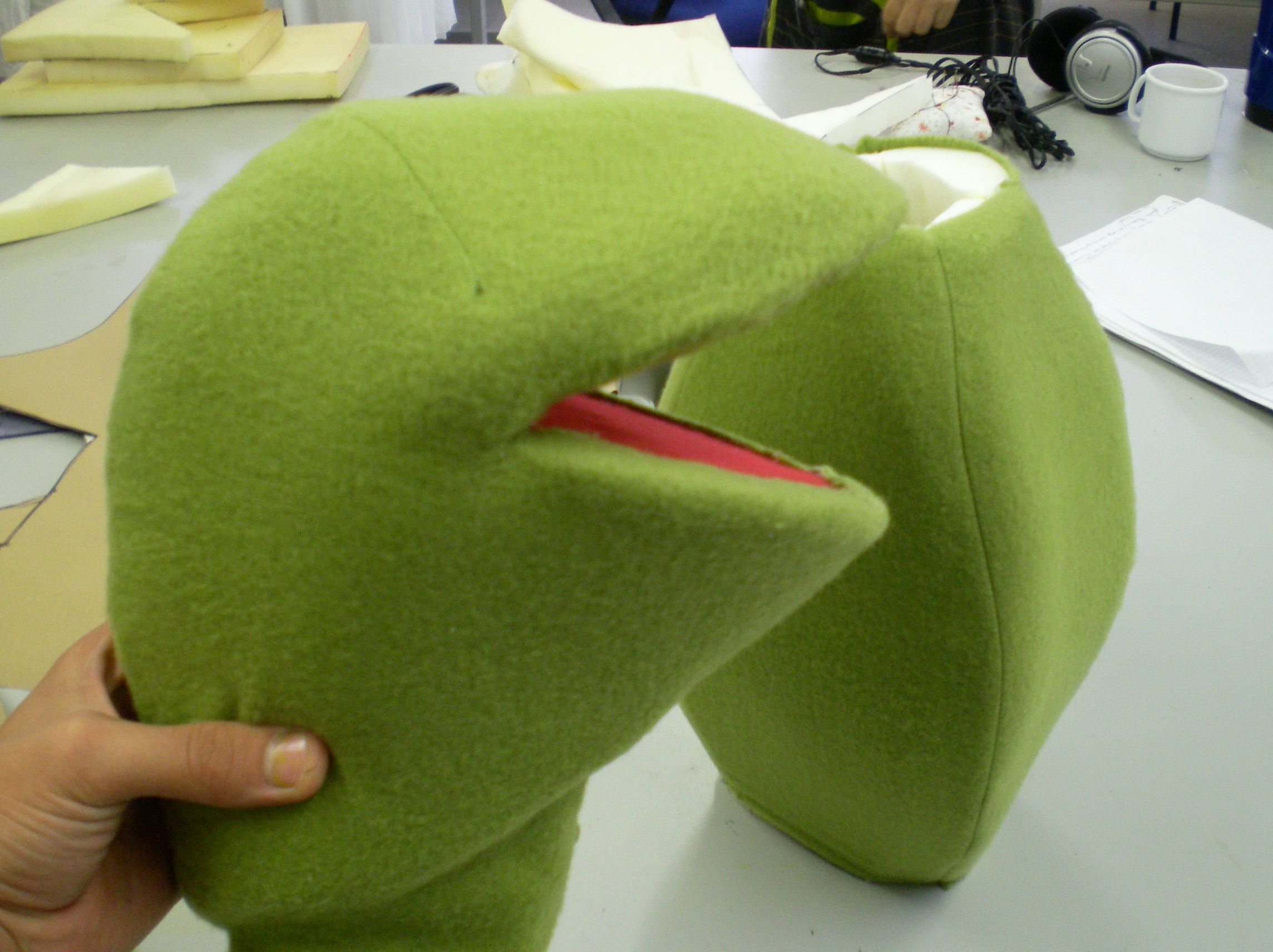 Kermit The Frog Puppet, Artstation Replica Kermit The Frog Puppet Mono