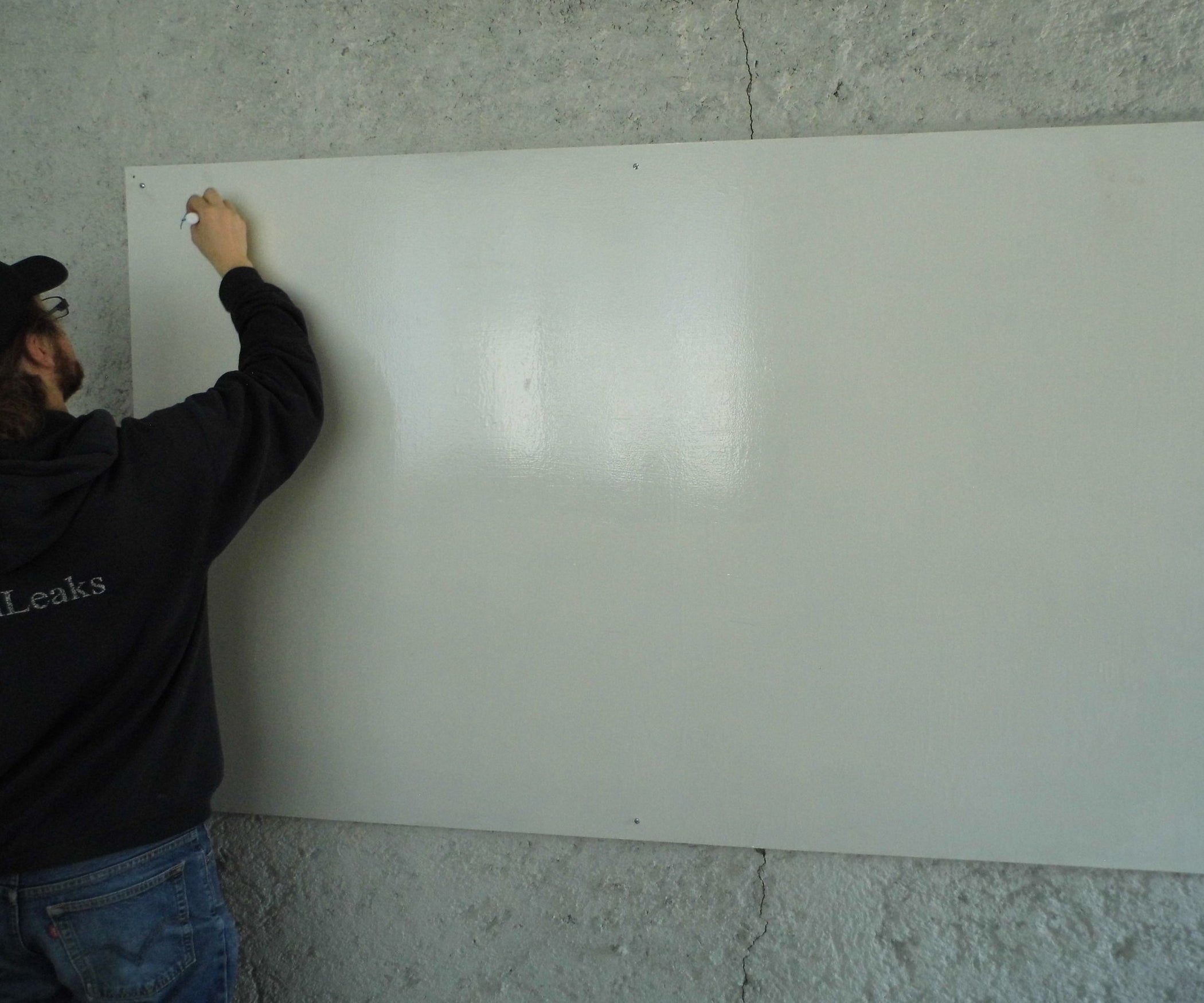 Building a Whiteboard 7 Steps (with Pictures) Instructables