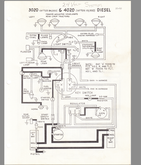 John Deere 3020 24v to 12v Conversion : 15 Steps (with ...