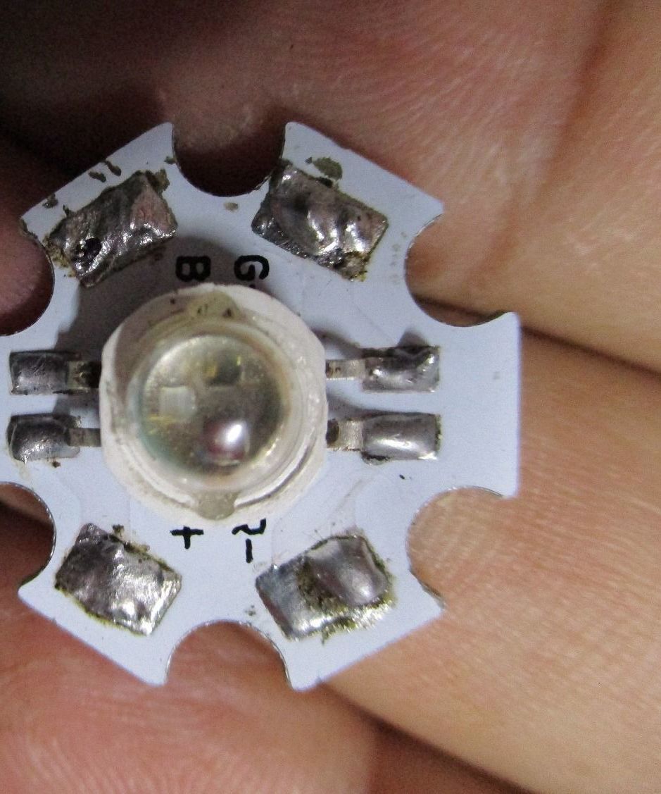 1 watt rgb led driver for ardiuno DIY Project DIY Project Image