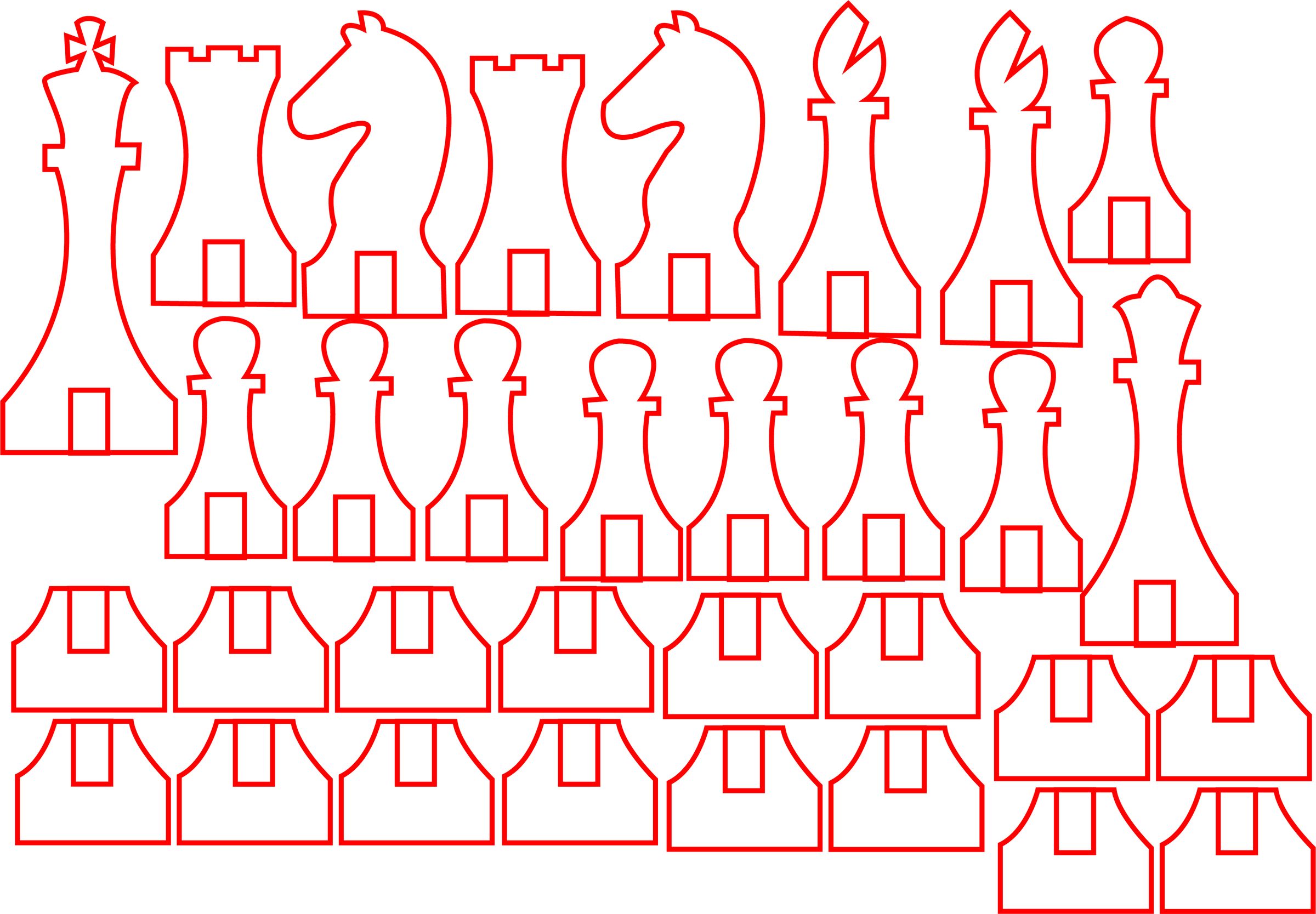 Laser Cut Portable Chess Set 9 Steps (with Pictures) Instructables