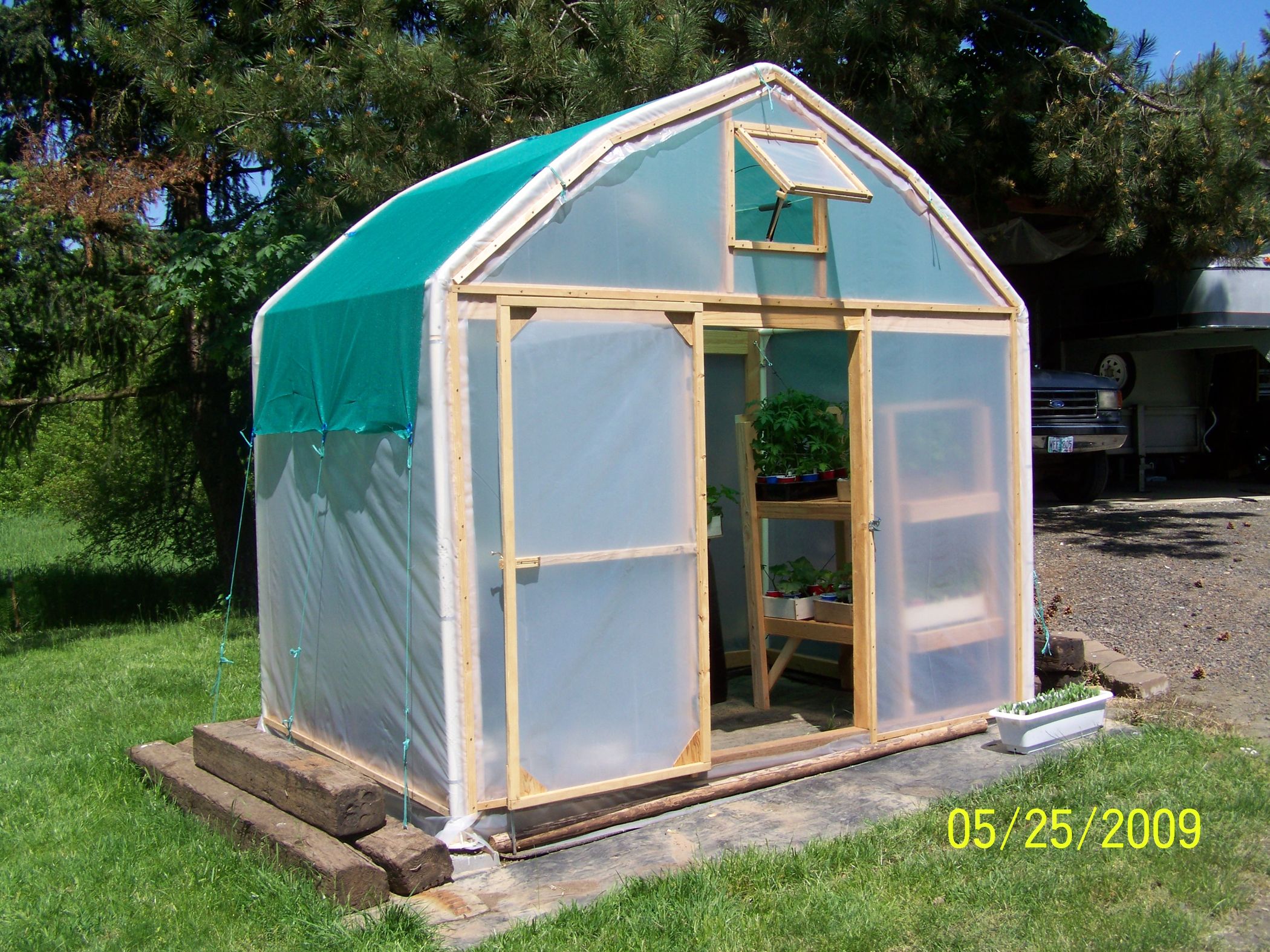 Make a Greenhouse From an Old Carport 10 Steps (with Pictures