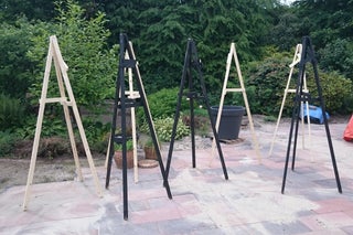 Easy DIY and Portable Painting Easel : 5 Steps (with Pictures) -  Instructables