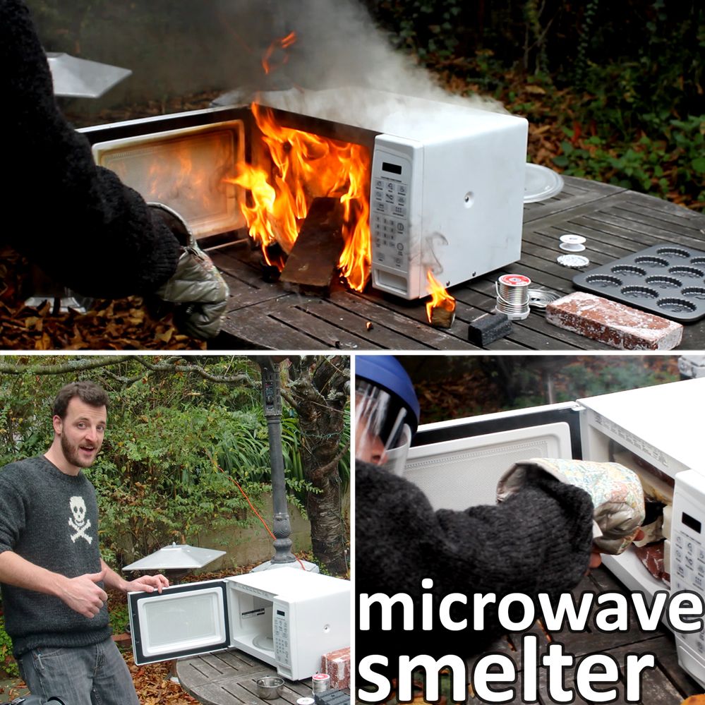 Microwave Smelter 8 Steps With Pictures Instructables