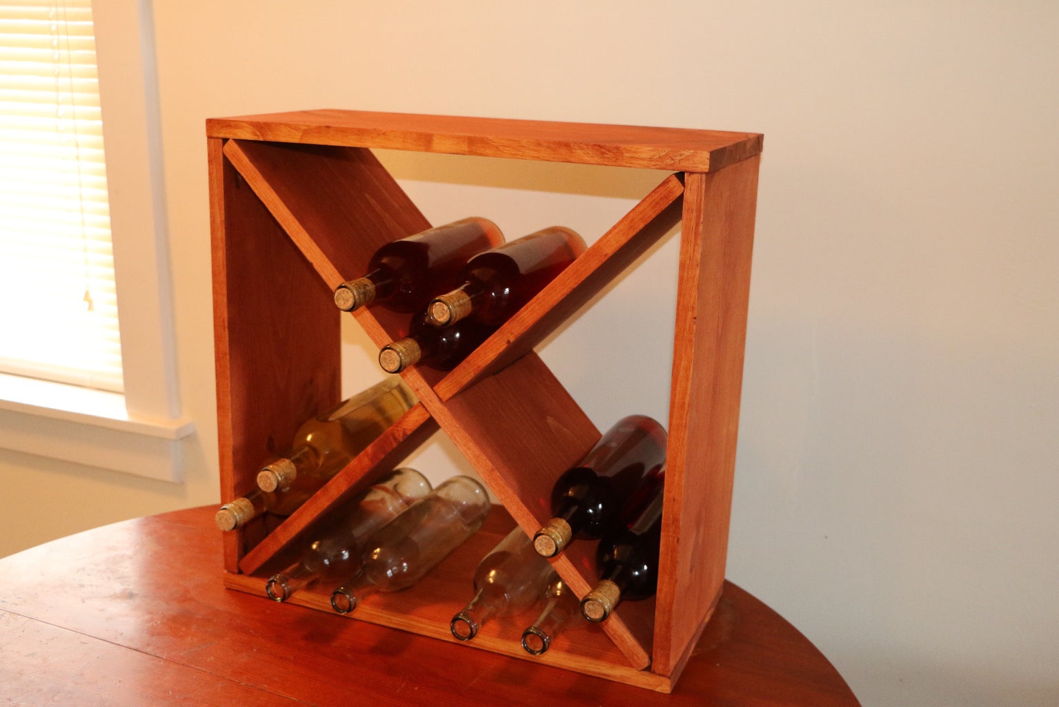 How to Make a 24-bottle Wine Rack Storage Cube : 5 Steps (with Pictures ...