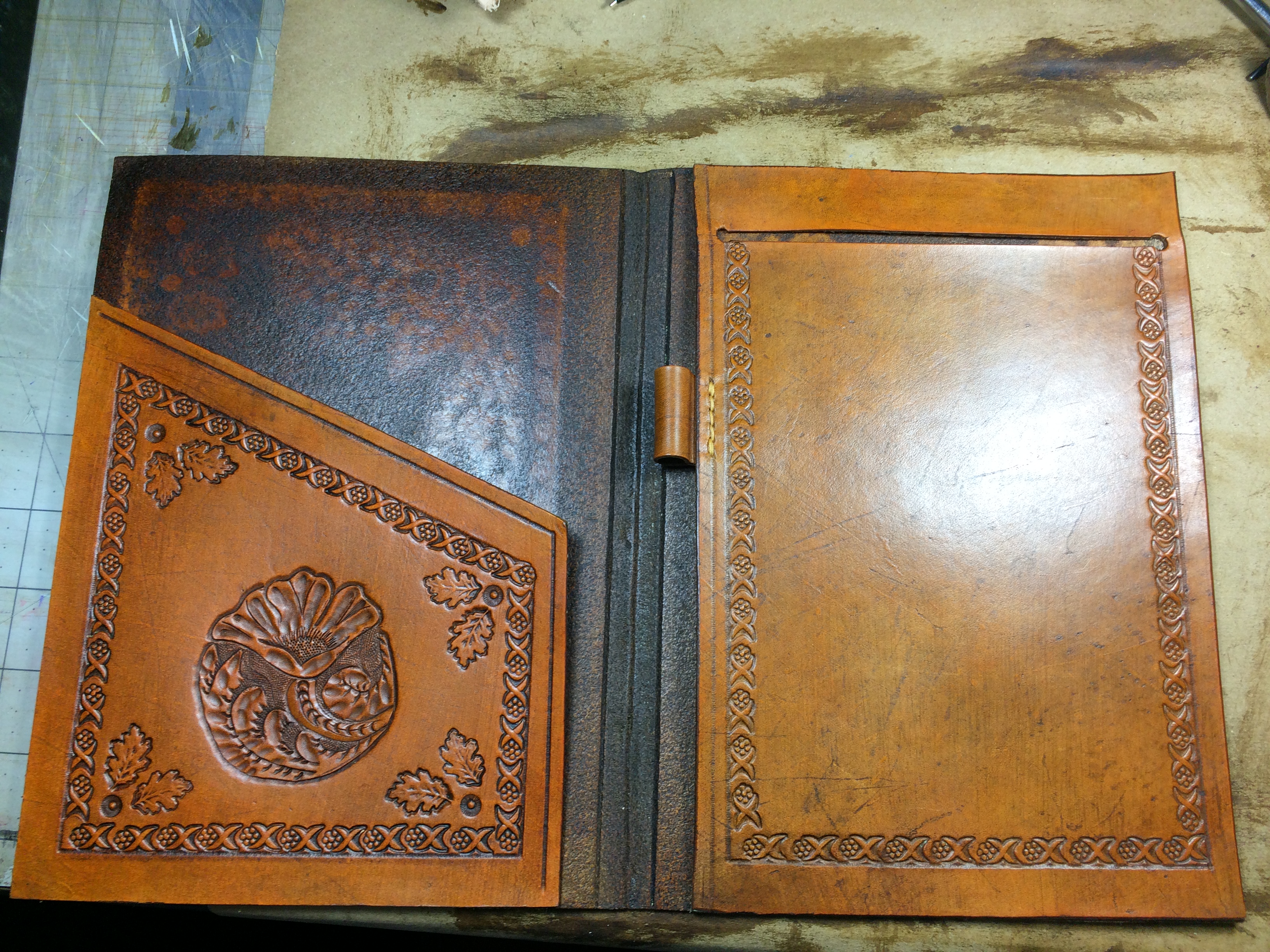 Leather Legal Pad Folder 18 Steps (with Pictures) Instructables