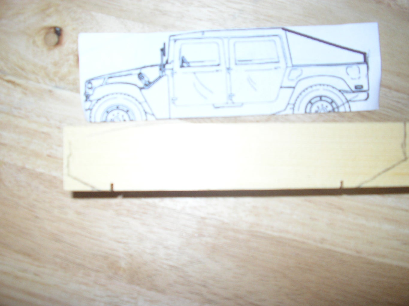 HMMWV (Humvee) Pinewood Derby Car 9 Steps Instructables