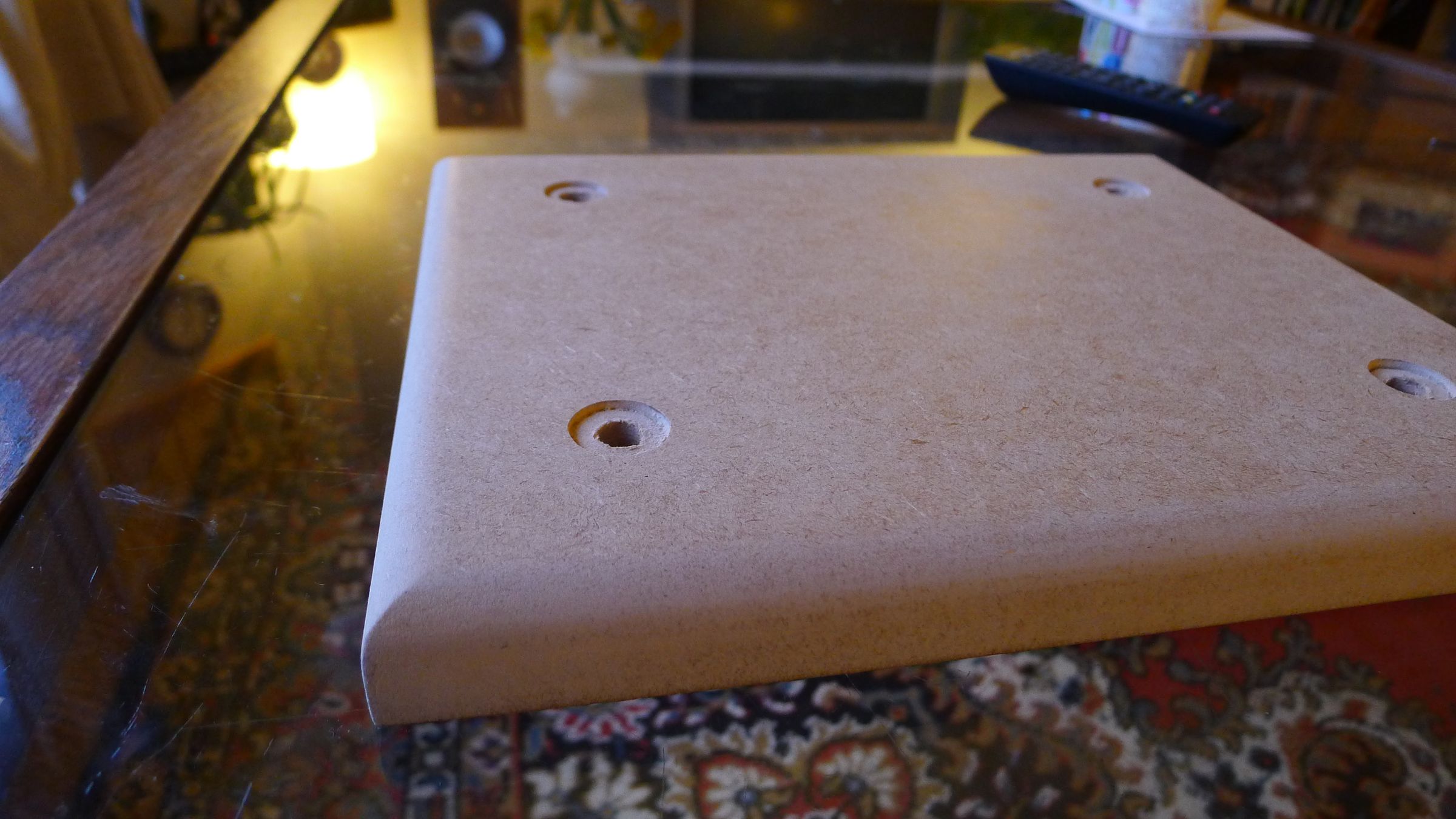 What's the best way to sand and spray paint particle board? Instructables