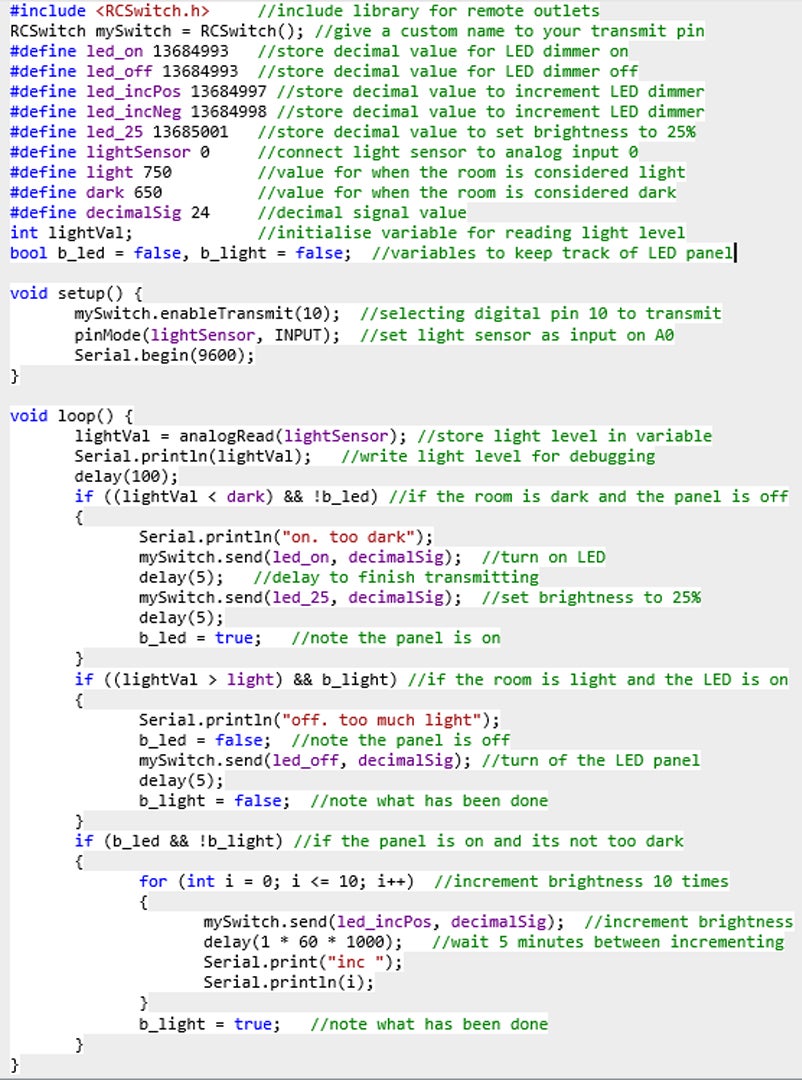 Introduction to Home Automation With Arduino and RF Signals! : 7 Steps ...
