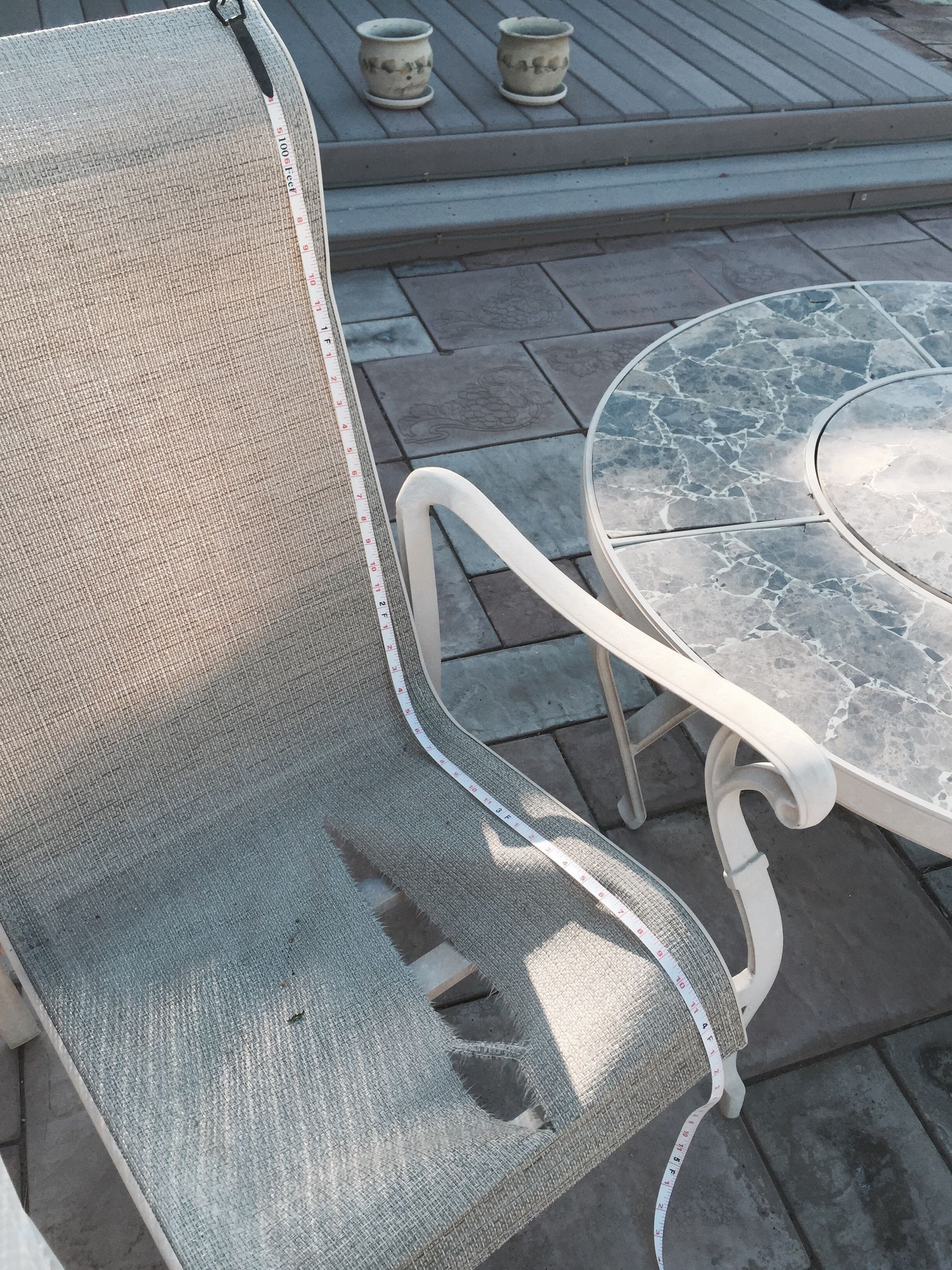 Patio Chair Rebuild 5 Steps (with Pictures) Instructables