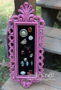 Vintage Frame Ring Display! : 5 Steps (with Pictures) - Instructables