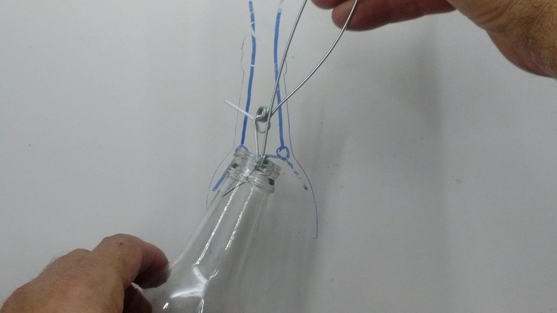 Hang a Glass Bottle 4 Ways 6 Steps Instructables