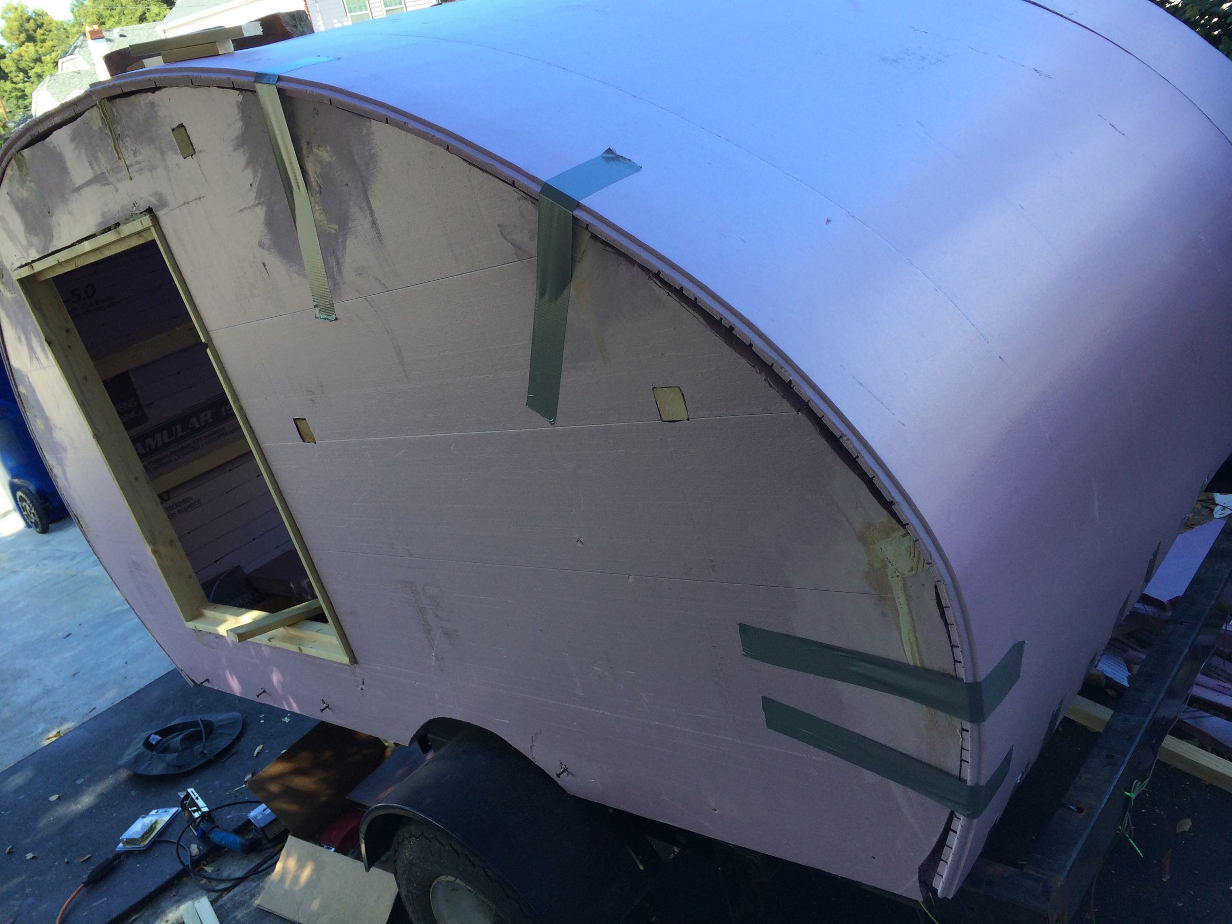 Foamie Teardrop Camper 13 Steps Instructables
