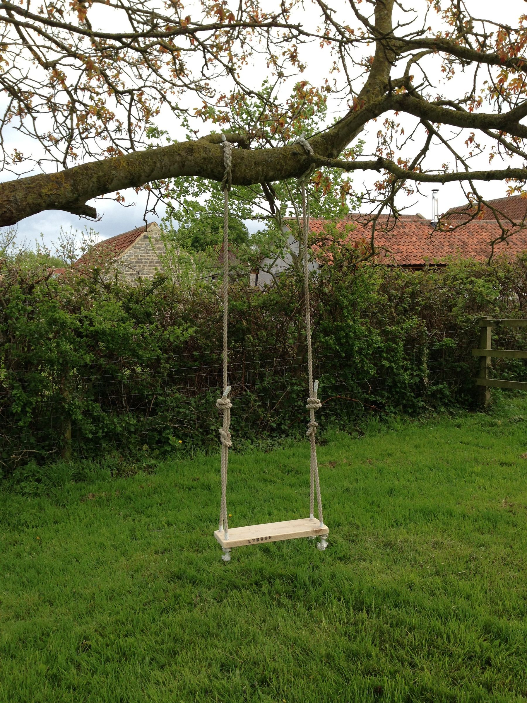 Traditional Garden Tree Swing 6 Steps Instructables
