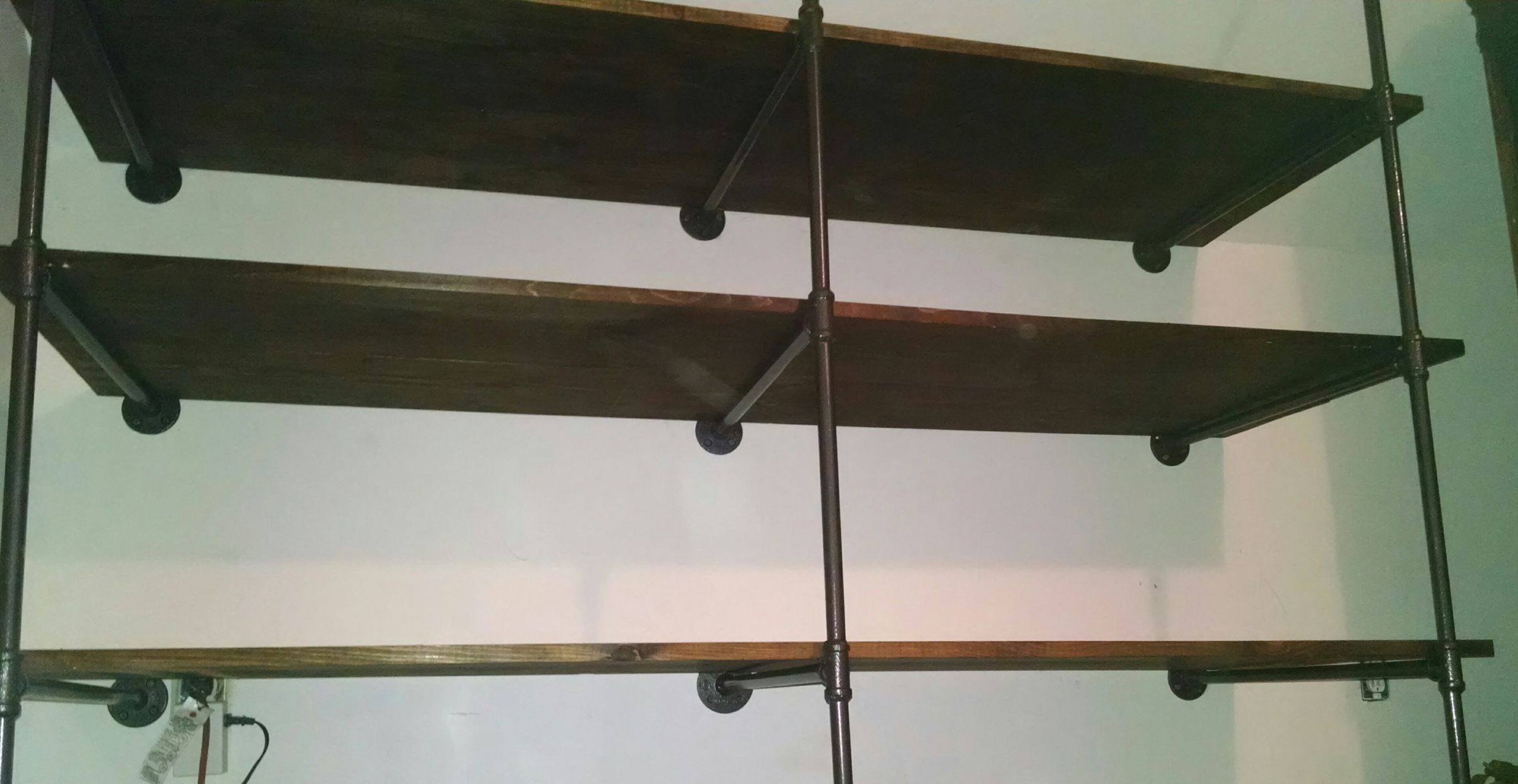 Black Pipe Shelf 6 Steps (with Pictures) Instructables