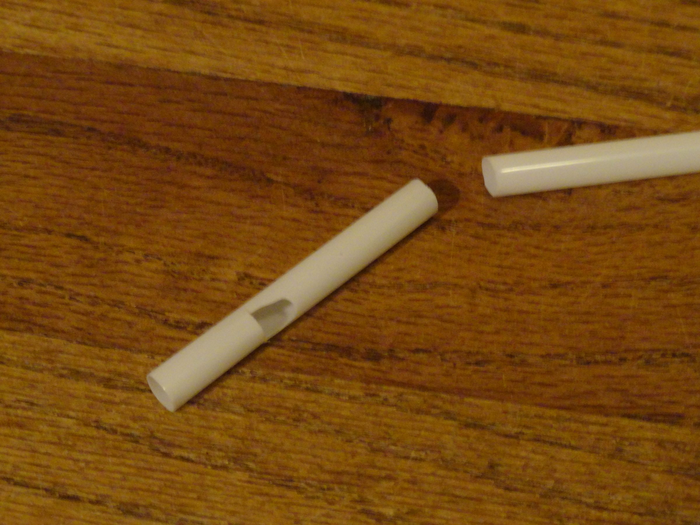 Straw Whistle 6 Steps (with Pictures) Instructables