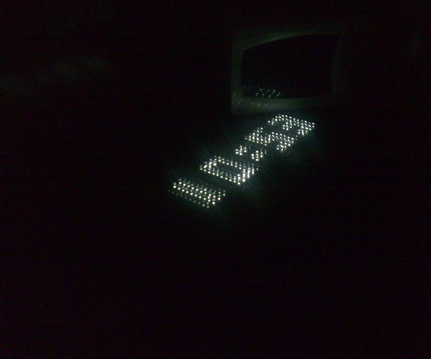 scrolling led based time and temperature display DIY Project DIY Project Image