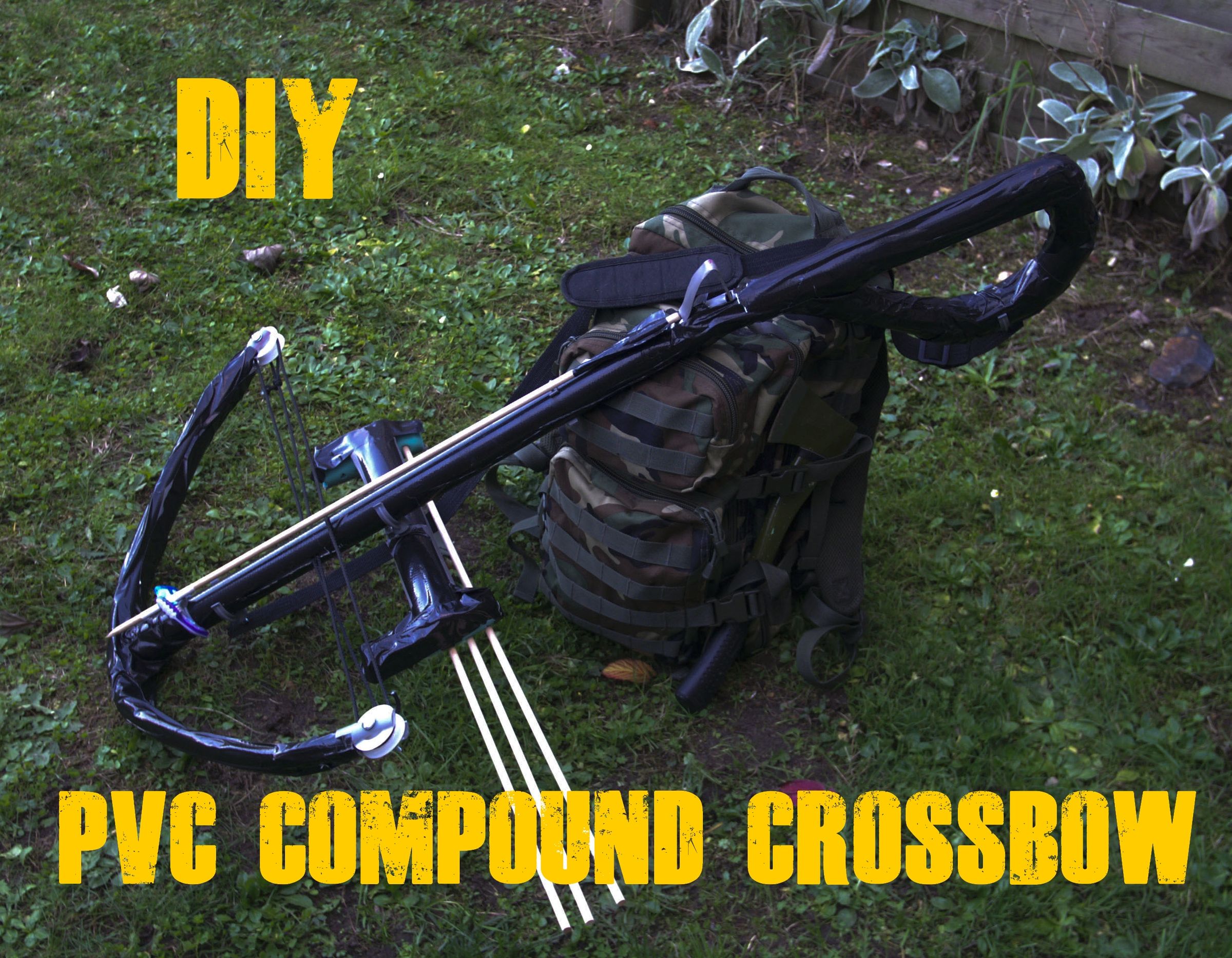 DIY PVC Survival Compound Crossbow 14 Steps (with Pictures