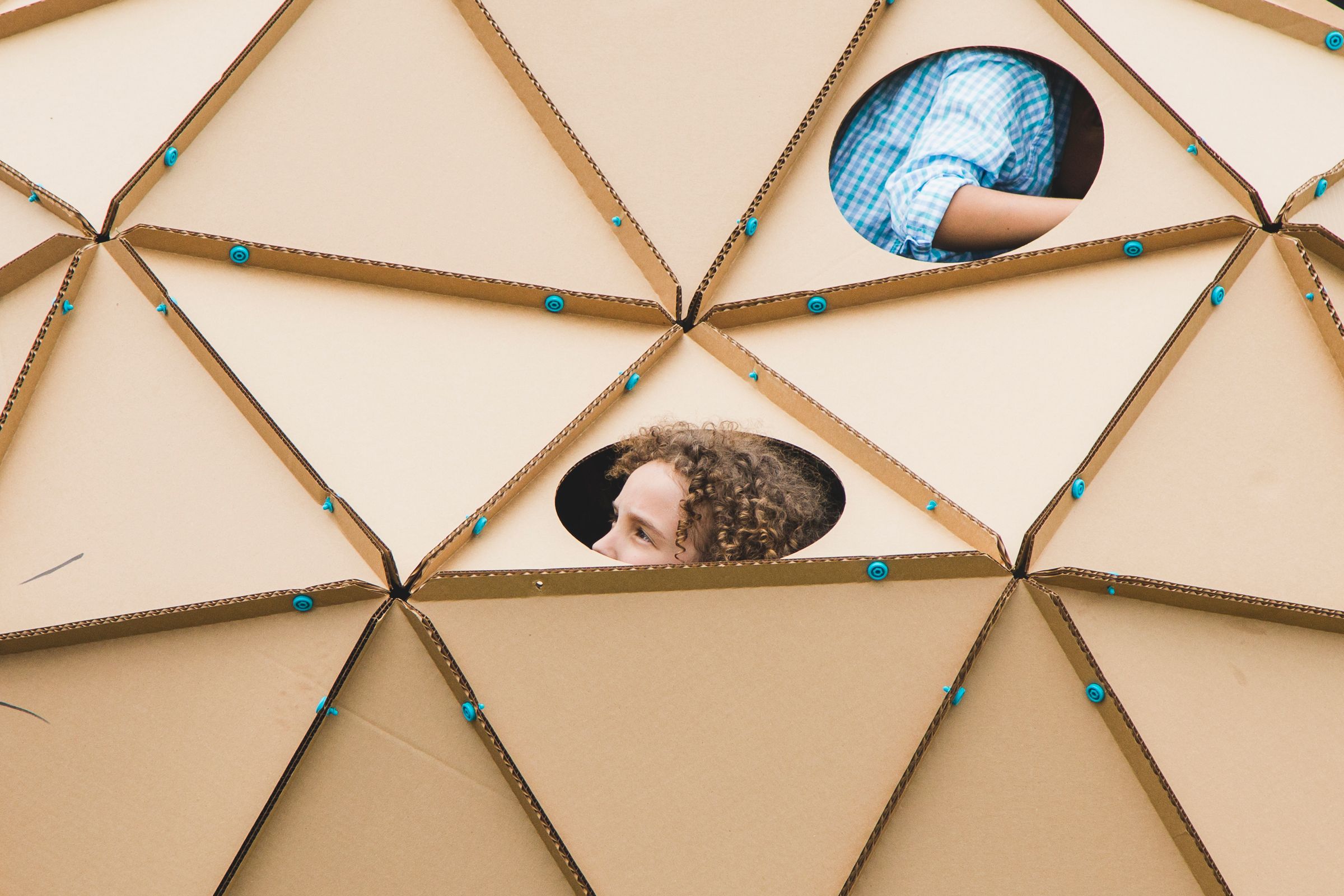 Geodesic Dome From LaserCut Cardboard 4 Steps (with Pictures