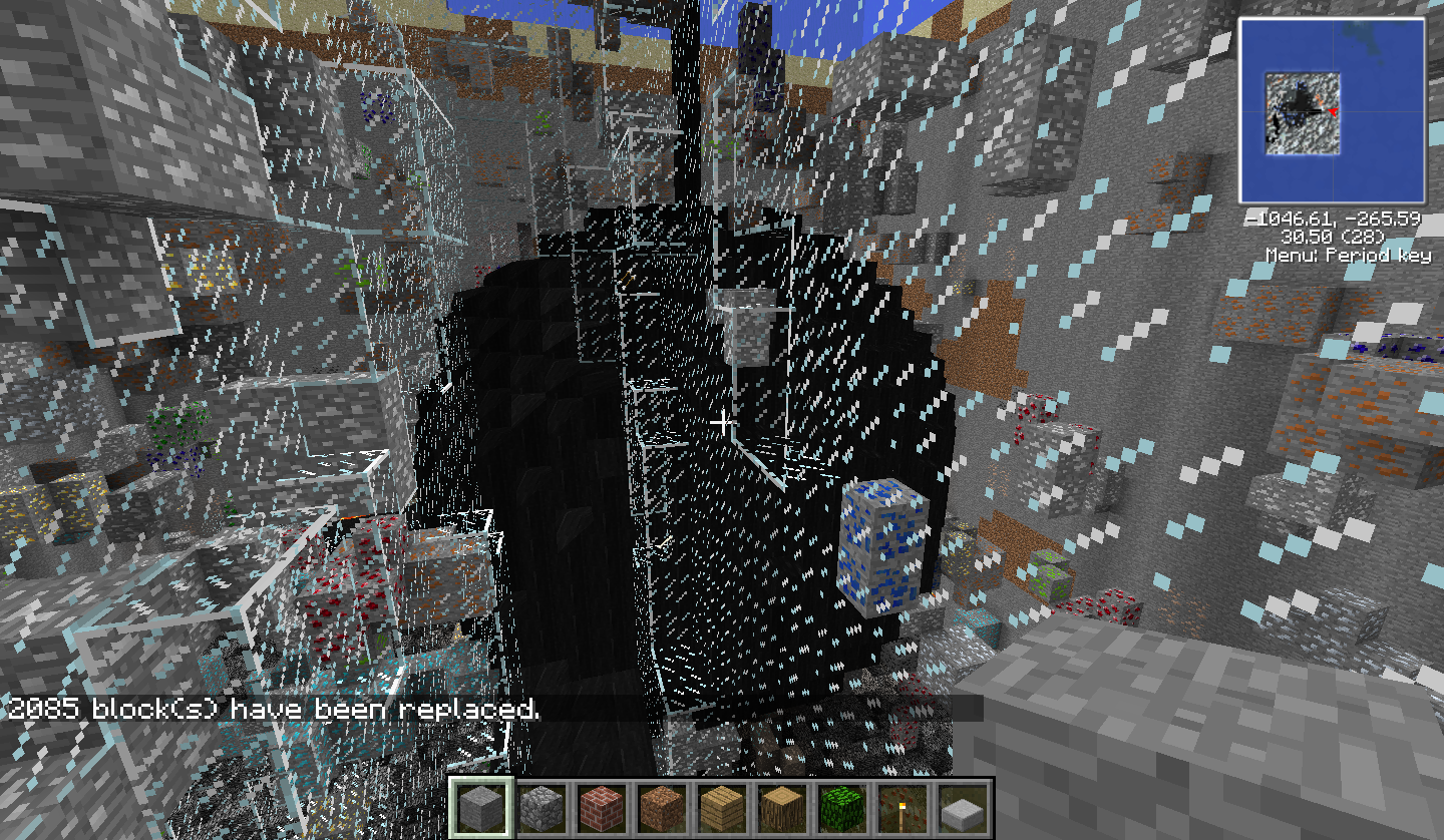 Download Minecraft Oil Rig Schematic PNG