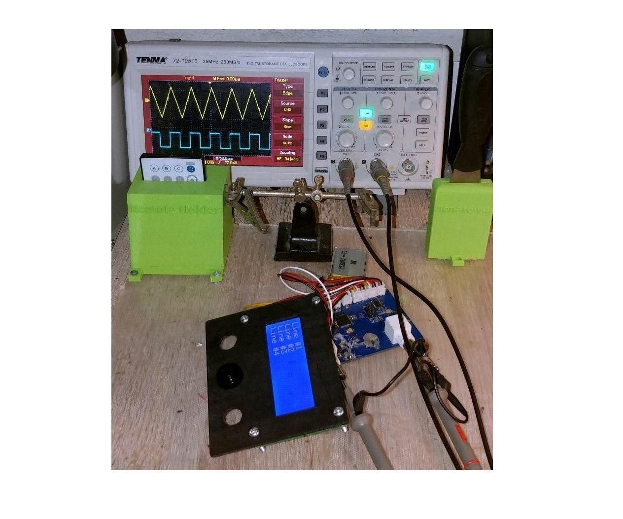 Portable Function Generator on WiFi and Android 10 Steps Instructables