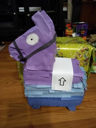 Make Your Own Fortnite Loot Llama Pinata Valentine S Box 7 Steps With Pictures Instructables