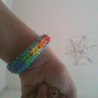 How To Make A Rainbow Loom Starburst Bracelet 18 Steps With Pictures Instructables How To Make A Rainbow Loom Starburst Bracelet 18 Steps With Pictures Instructables