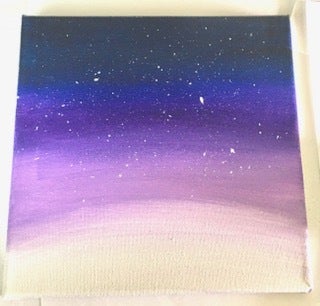pics Blue Beginner Easy Night Sky Painting how to paint a night sky scene 8