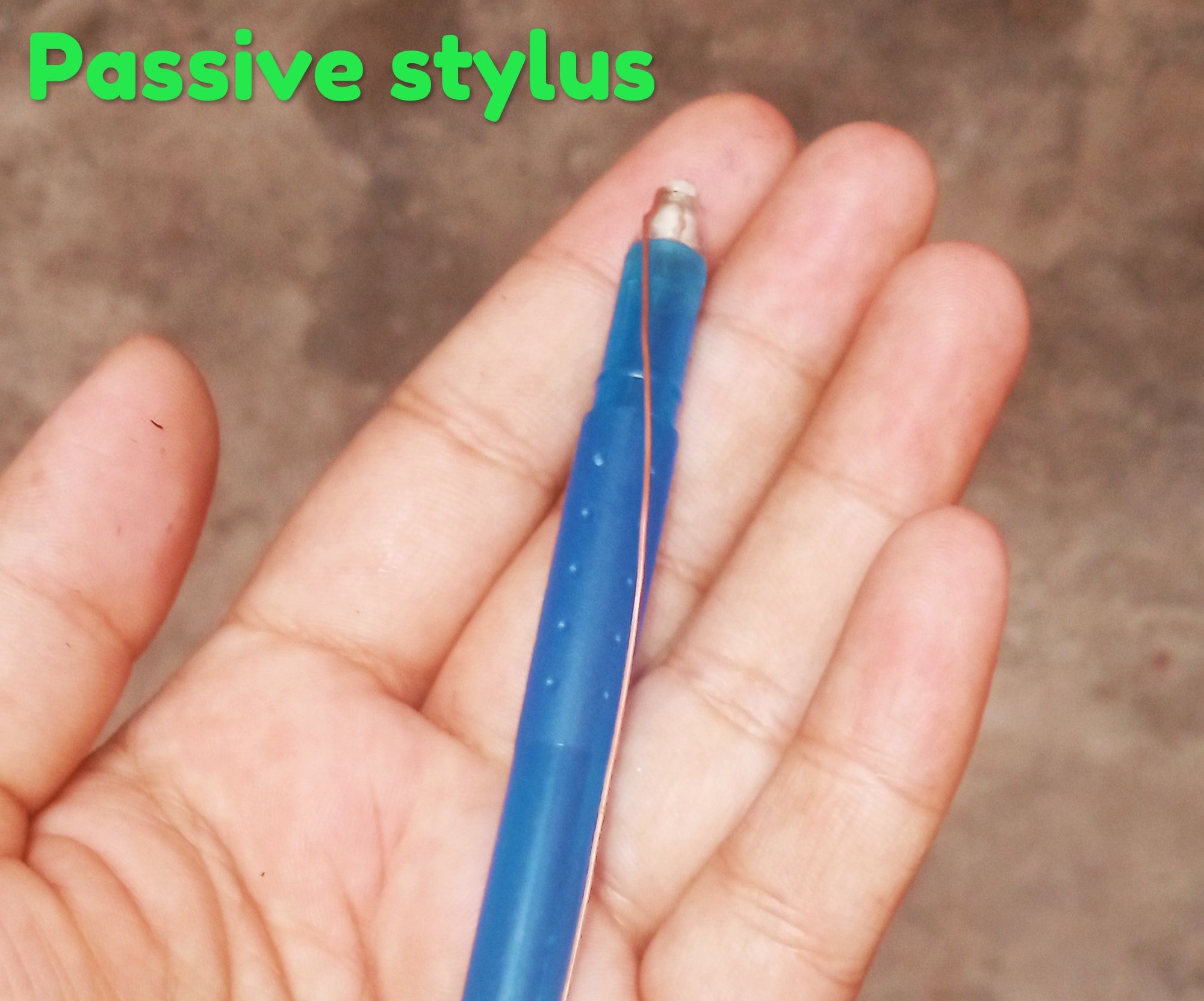 Passive Stylus Pen 3 Steps Instructables